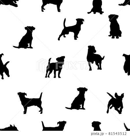 jack russell silhouette patterns