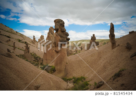 Close-up view to Devrent valley aka valley of imagination, Cappadocia, Turkey 81545434