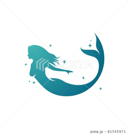 Mermaid vector illustration design 81545971