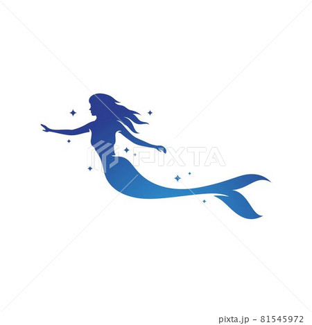 Mermaid vector illustration design 81545972