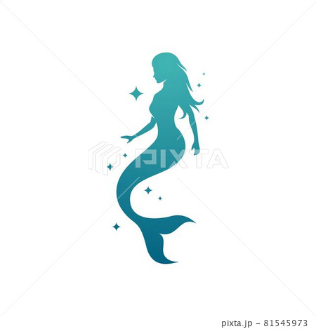 Mermaid vector illustration design 81545973