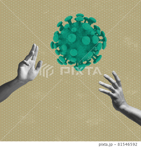Corona virus spreading. Vaccination and health concept 81546592
