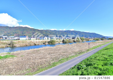 六斗橋／上川より上流方面を望む(長野県諏訪市)【2019.11】 81547886