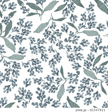 植物のシームレスなパターン テキスタイル 壁紙 包装紙のデザイン のイラスト素材