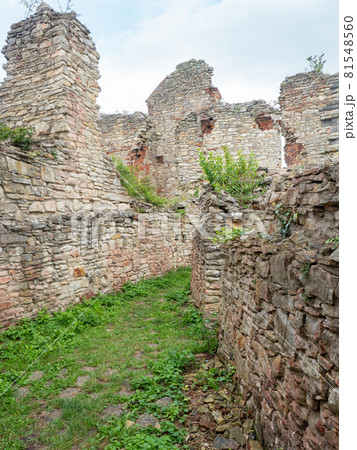 Defense trench and defense tower. Kosumber castle Defense trench and defense tower. Kosumber castle 81548560
