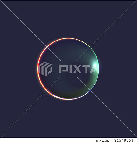 気泡 しゃぼん玉 シャボン玉のイラスト素材