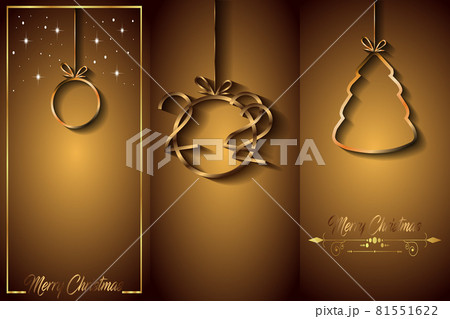 2022 Merry Christmas background for your seasonal invitations, festival posters, greetings cards.  81551622