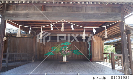 岡山県倉敷市美観地区 阿智神社 岡山県倉敷市美観地区 阿智神社 81551982