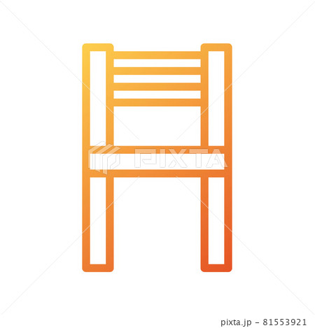 illustration vector and logo table gradient style. icon on white background. Icon sign from modern collection for mobile concept and web apps design. Nice design perfect. 81553921