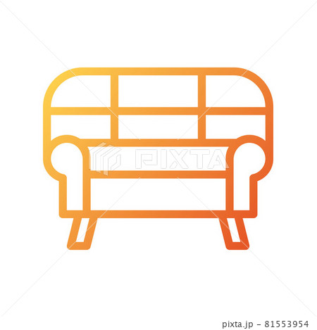 illustration vector and logo table gradient style. icon on white background. Icon sign from modern collection for mobile concept and web apps design. Nice design perfect. 81553954