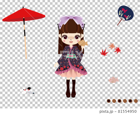Girl Illustration-Japanese Girl Illustration-Japanese 81554950