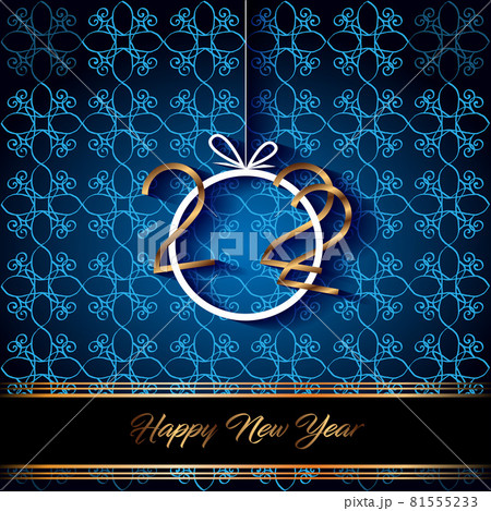 2022 Happy New Year background for your seasonal invitations, festive posters, greetings cards. 2022 Happy New Year background for your seasonal invitations, festive posters, greetings cards. 81555233