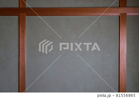 和室の塗り壁の背景画像 和室の塗り壁の背景画像 81556865