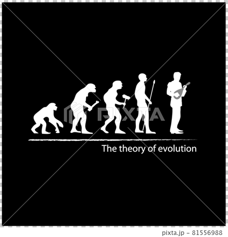 一個人已經進化成曼陀林演奏者的插圖 一個人已經進化成曼陀林演奏者的插圖 81556988