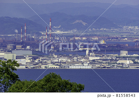 福山テクノ工業団地+JFEスチール福山+笠岡干拓地 広島県福山市 福山テクノ工業団地+JFEスチール福山+笠岡干拓地 広島県福山市 81558543