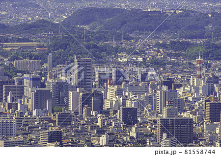福山市街地眺望 広島県福山市 福山市街地眺望 広島県福山市 81558744