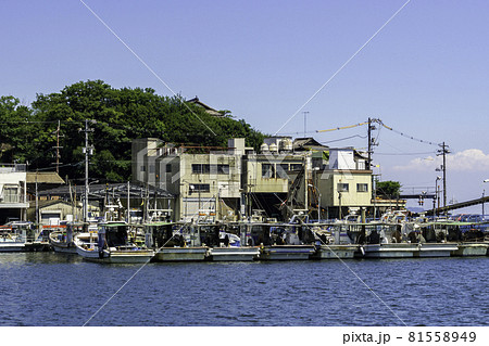 鞆の浦　港の風景　広島県福山市 81558949