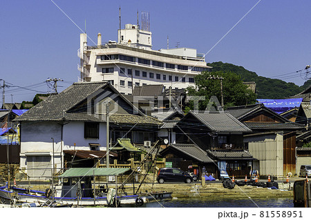 鞆の浦 港の風景 広島県福山市 鞆の浦 港の風景 広島県福山市 81558951