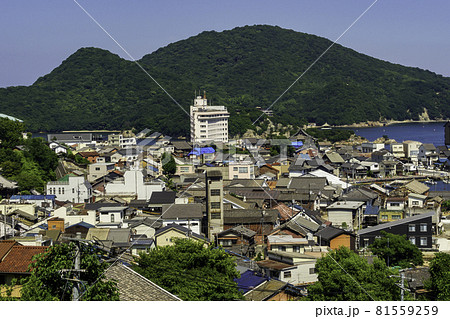 鞆の浦　鞆の浦の町並み　広島県福山市 81559259