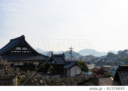 EOSRP.広島県尾道、墓地と町が一体。 81559695