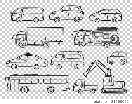 Car_line only_illustration set 81560032