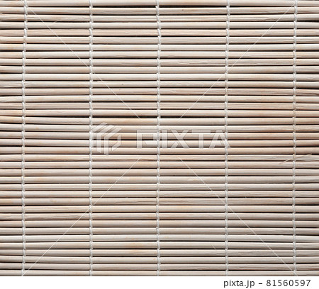 巻き簾_背景_テクスチャ_工芸品_料理器具 81560597