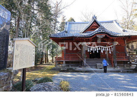 埼玉県秩父市下吉田の吉田椋神社 埼玉県秩父市下吉田の吉田椋神社 81560843