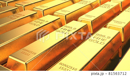 金塊　延べ棒 81563712