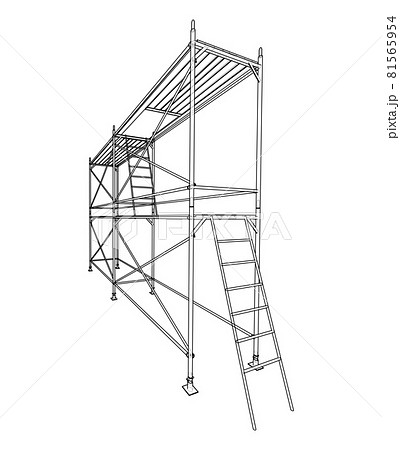 Scaffolding Workers HighRes Vector Graphic  Getty Images