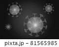 COVID-19コロナウィルス電子顕微鏡イメージ 81565985