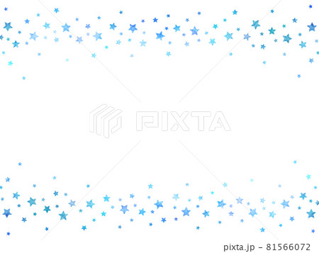星柄の背景イラストのイラスト素材