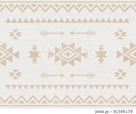 オルテガ柄　背景イラスト 81566178