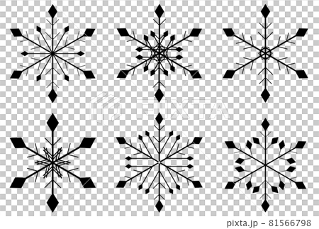 雪花冬天圖標 雪花冬天圖標 81566798