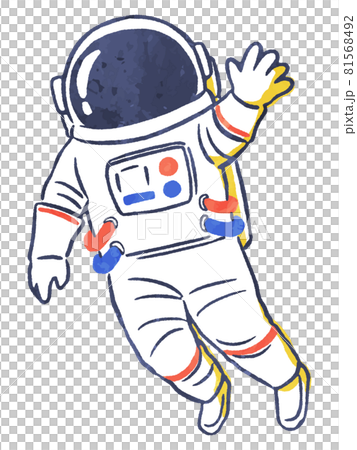 宇航員 矢量 太空服 81568492