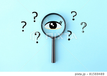 目の検査・診察と疑問・質問イメージ 81569489