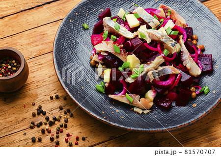 Classic herring salad Classic herring salad 81570707
