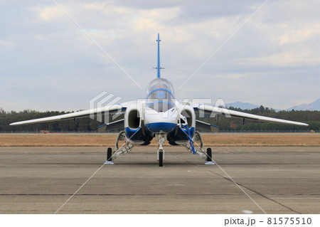 ブルーインパルス　機体正面　T4　練習機　航空自衛隊 81575510
