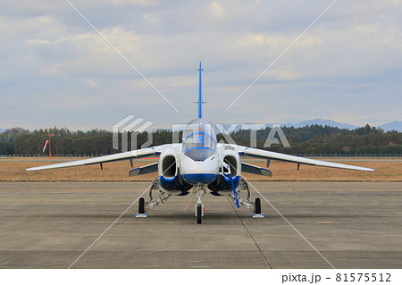 ブルーインパルス　機体正面　T4　練習機　航空自衛隊 81575512