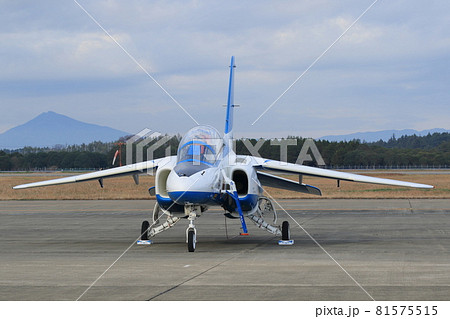 ブルーインパルス 機体正面 T4 練習機 航空自衛隊 ブルーインパルス 機体正面 T4 練習機 航空自衛隊 81575515
