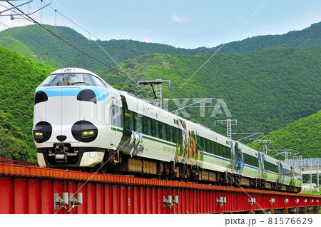 JR西日本287系パンダくろしお号① JR西日本287系パンダくろしお号① 81576629