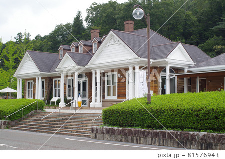 白竜湖畔道の駅の建物の景色 白竜湖畔道の駅の建物の景色 81576943