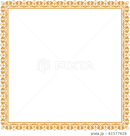 Decorative frame Elegant element for design  81577626