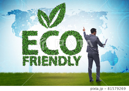 Eco friendly illustration in ecology concept 81579269