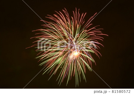 夏祭り　花火 81580572