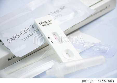 Covid-19 negative test result with SARS CoV-2 Rapid antigen test kit (ATK) Covid-19 negative test result with SARS CoV-2 Rapid antigen test kit (ATK) 81581863