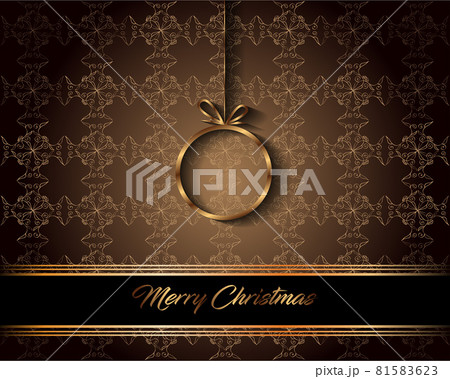 2022 Merry Christmas background for your seasonal invitations, festival posters, greetings cards. 81583623
