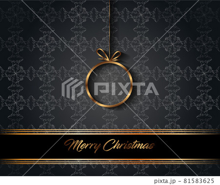 2022 Merry Christmas background for your seasonal invitations, festival posters, greetings cards. 81583625