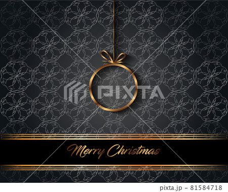 2022 Merry Christmas background for your seasonal invitations, festival posters, greetings cards.  81584718