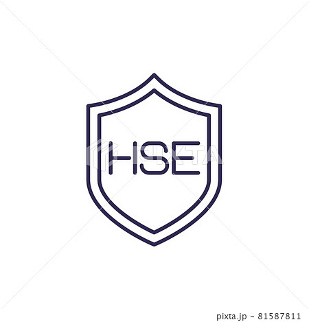 HSE line icon, Health, Safety, Environment vectorのイラスト素材 [81587811] - PIXTA