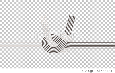 水引き　黒 81588423